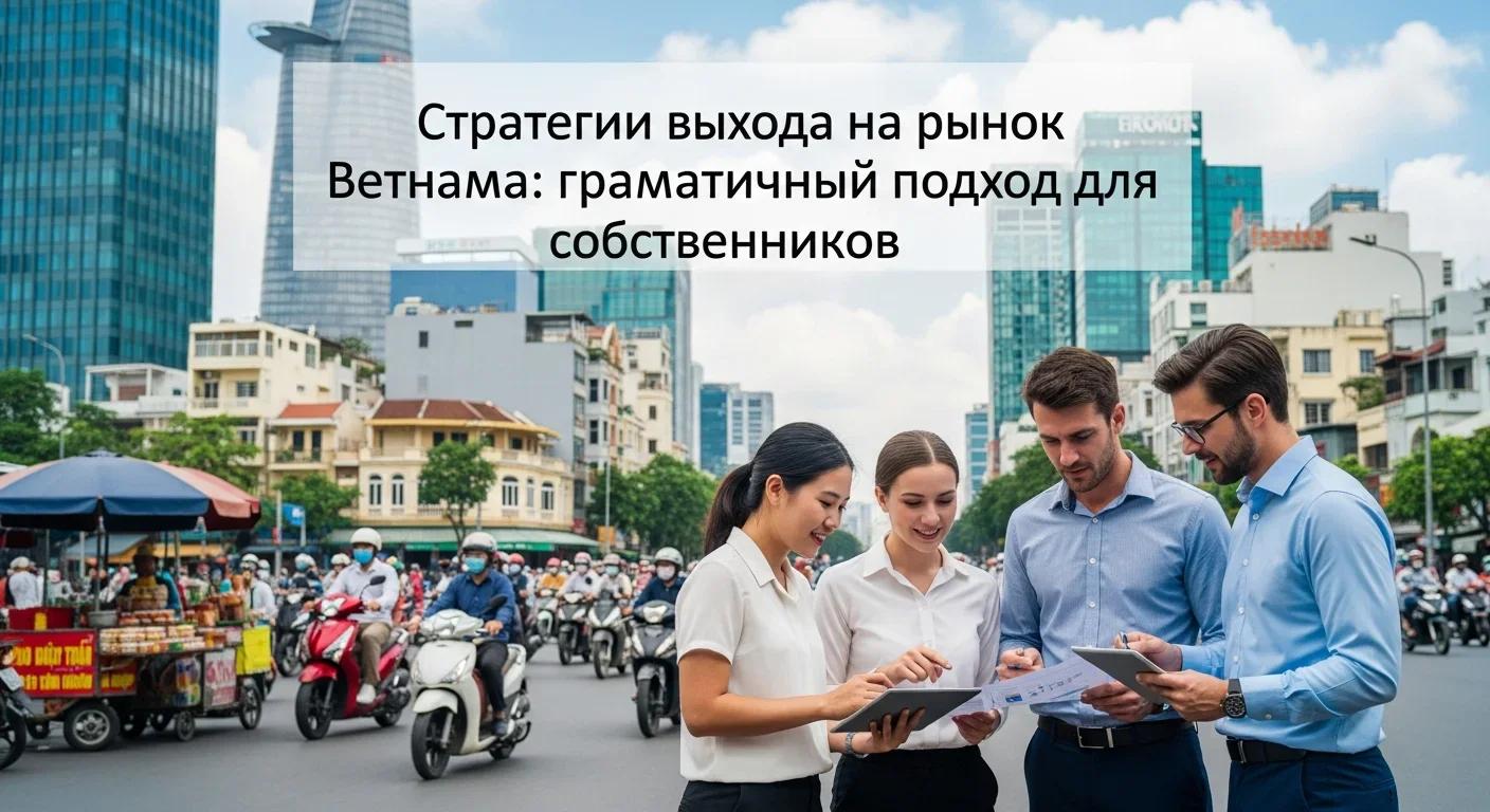 Vietnam Market Entry Strategies: A Pragmatic Approach for Business Owners
